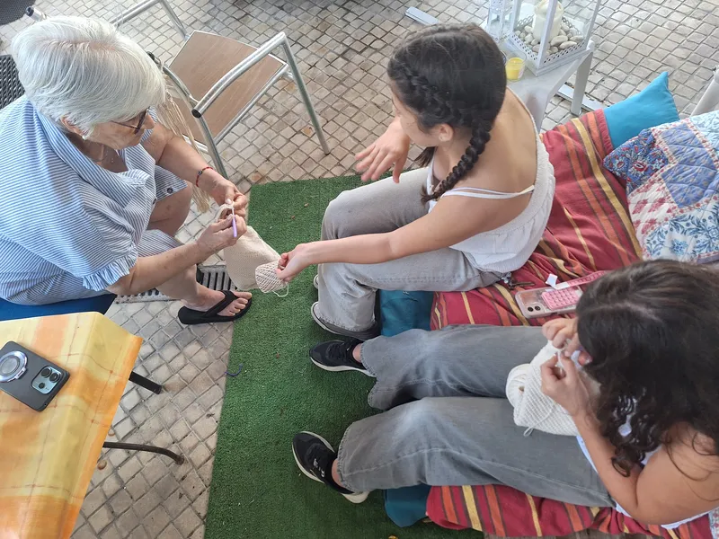 Tardes de Crochet e Partilha